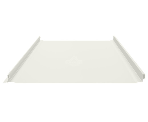 Фальцевая панель (клик-замок) гладкая 0.5 Полиэстер RAL 9002