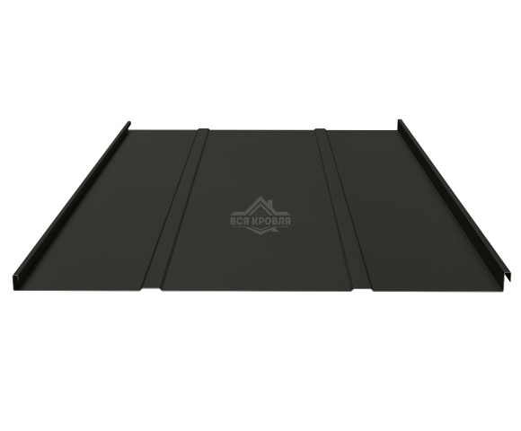 Двойной строячий фальц 0.5 MAT RAL 9005