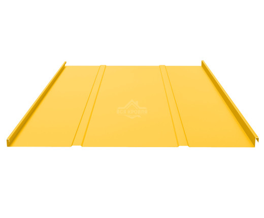 Двойной строячий фальц 0.5 Полиэстер RAL 1018