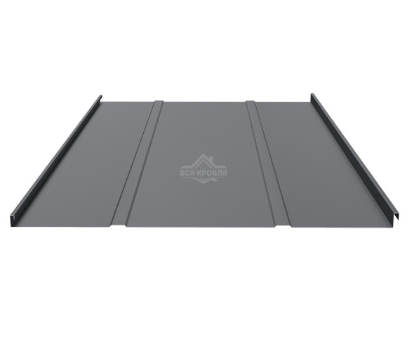 Двойной строячий фальц 0.5 MAT RAL 7024