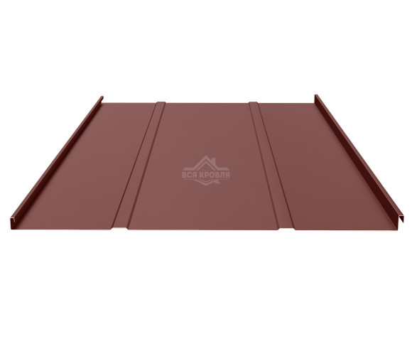 Двойной строячий фальц 0.45 Полиэстер RAL 8017