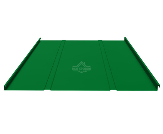 Двойной строячий фальц 0.5 Полиэстер RAL 6002