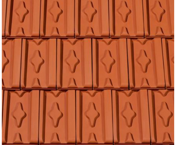 Керамическая черепица Creaton Herzziegel