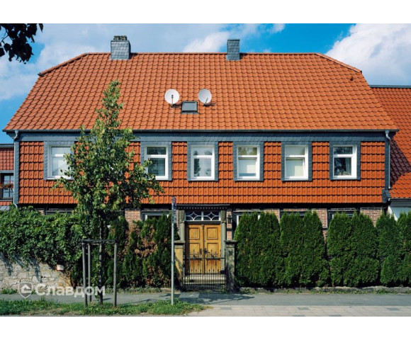 Керамическая черепица Creaton Herzziegel