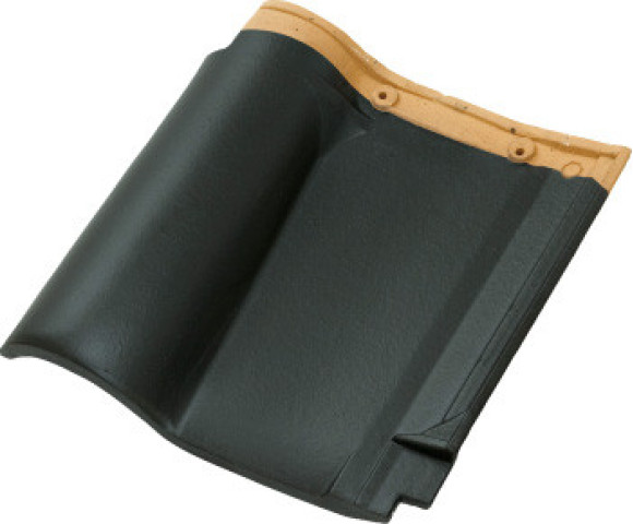 Керамическая черепица Марусо Калифорния Newcera ECO матовый черный