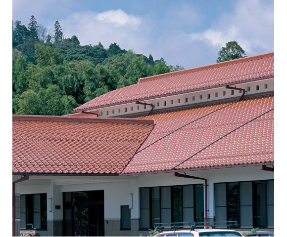 Керамическая черепица Марусо Самурай TS-Roof коричневый глянец