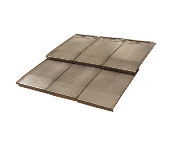 Керамическая черепица Rongguan Flat золотой моккачино