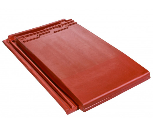 Керамическая черепица Rongguan Flat киноварь