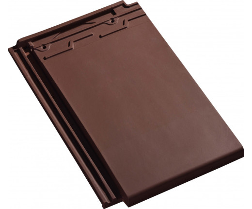 Керамическая черепица Rongguan Flat красный кофе