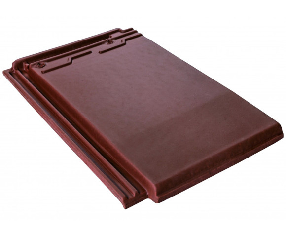 Керамическая черепица Rongguan Flat красный кофе