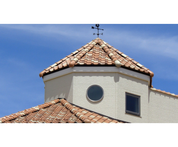 Керамическая черепица Марусо Калифорния Newcera ECO белая береза