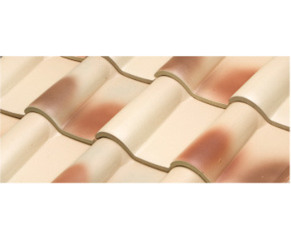 Керамическая черепица Марусо Калифорния Newcera ECO белая береза