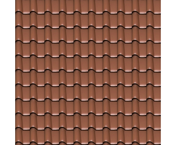 Керамическая черепица Марусо Калифорния Newcera ECO светло-коричневый