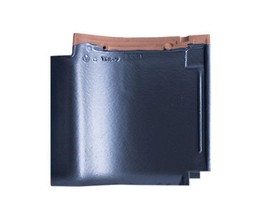 Керамическая черепица Марусо Самурай TS-Roof серебристо-черный