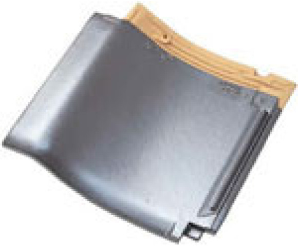 Керамическая черепица Марусо Самурай TS-Roof серебристо-черный