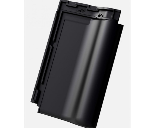 Керамическая черепица Mladost Mediteran PRO Black Matt engobe