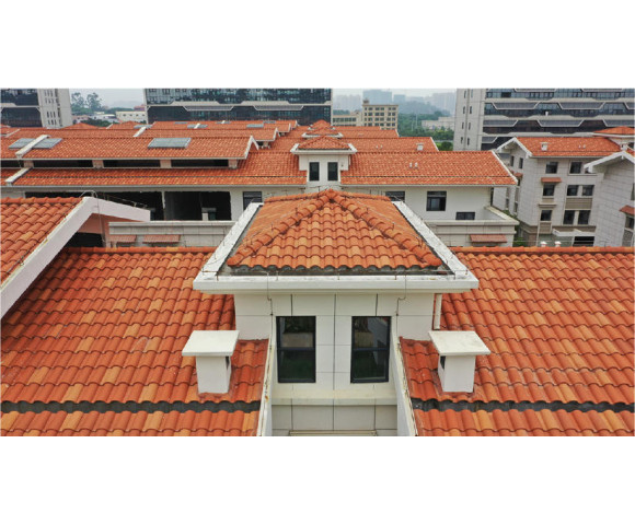 Керамическая черепица Rongguan Roman терракотовый