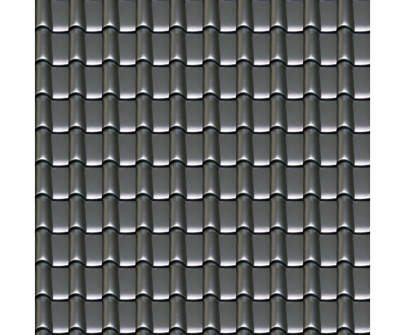 Керамическая черепица Марусо Калифорния Newcera ECO серебристо-черный