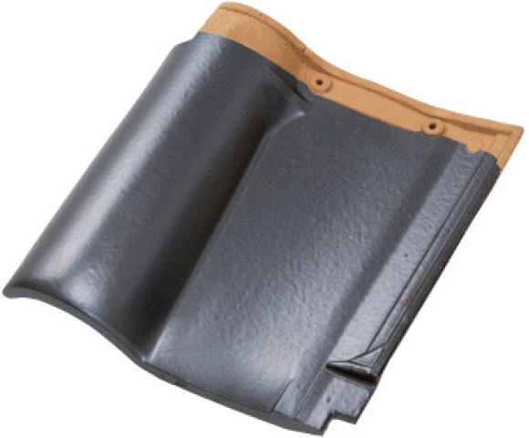 Керамическая черепица Марусо Калифорния Newcera ECO серебристо-черный