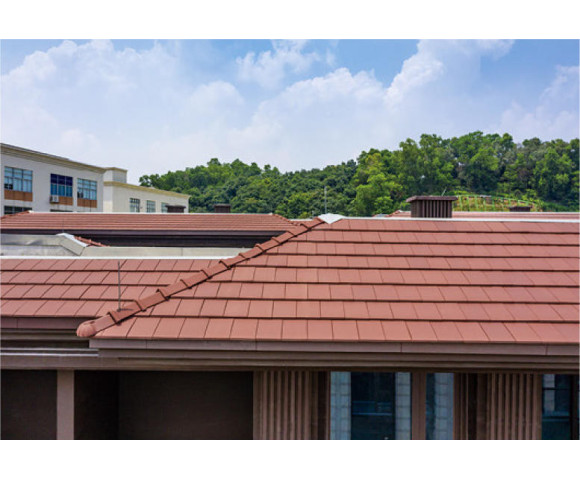 Керамическая черепица Rongguan Flat вишня