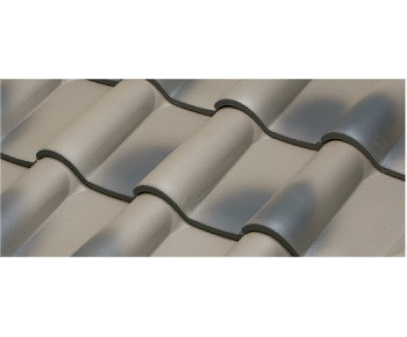 Керамическая черепица Марусо Калифорния Newcera ECO серая тень