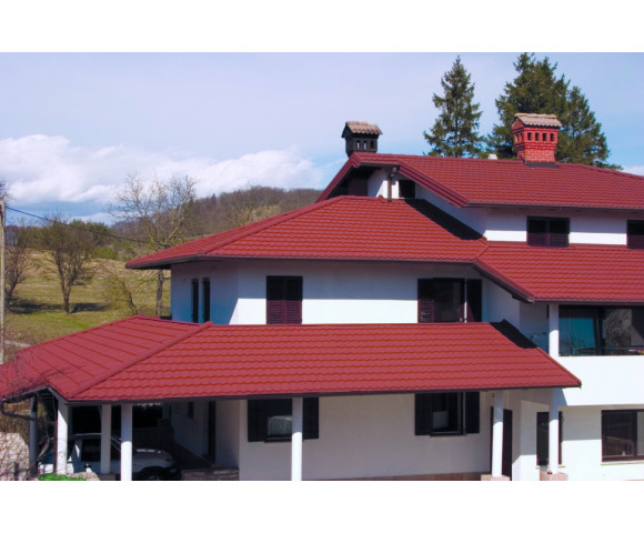 Композитная черепица Gerard Heritage Spanish Red