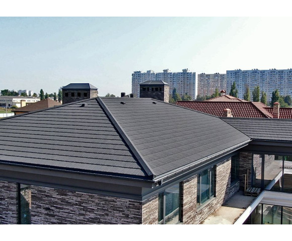 Композитная черепица Metrotile iShake Серый