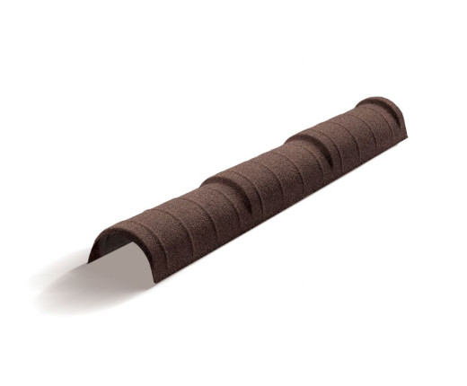 Конек полукруглый тройной черепицы Metrotile