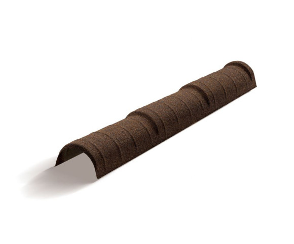 Конек полукруглый тройной черепицы Metrotile