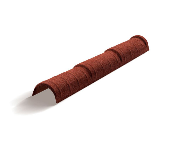 Конек полукруглый тройной черепицы Metrotile