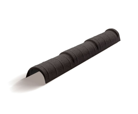 Конек полукруглый тройной черепицы Metrotile