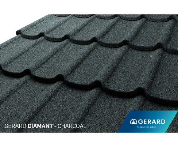 Композитная черепица Gerard Diamant Charcoal