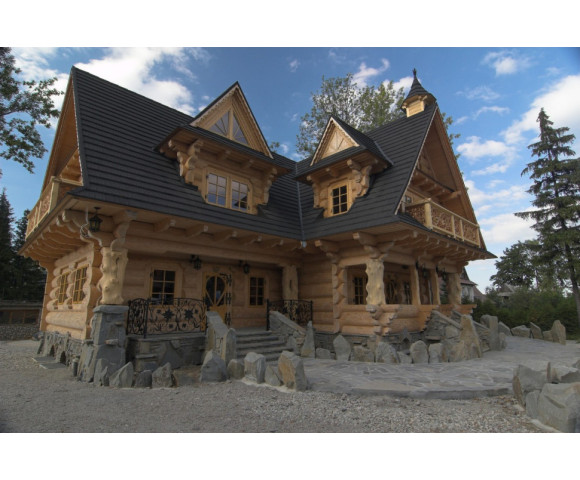 Композитная черепица Gerard Shake Deep Black