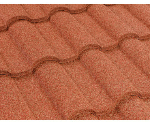 Композитная черепица Luxard Roman Коралл