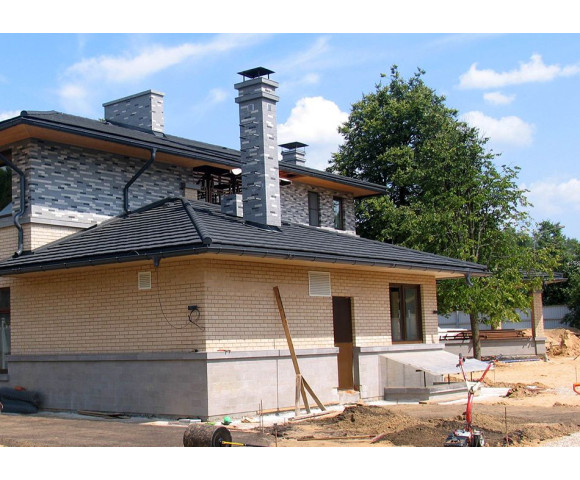 Композитная черепица Metrotile MetroShake II Сланцево-серый