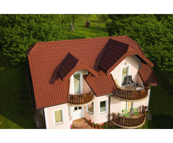 Композитная черепица Gerard Diamant Rosso