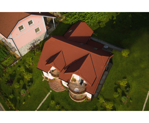 Композитная черепица Gerard Diamant Rosso