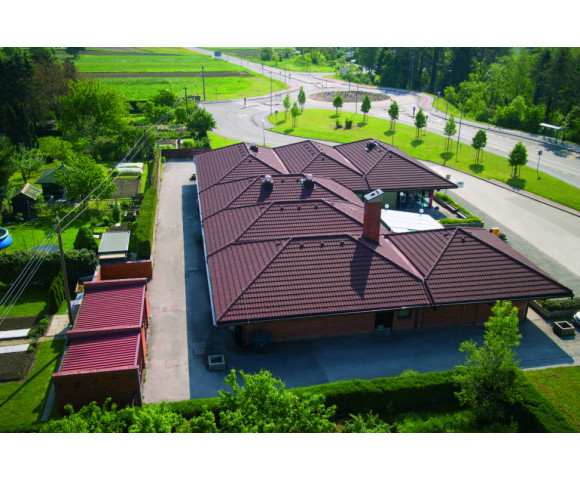 Композитная черепица Gerard Diamant Rosso