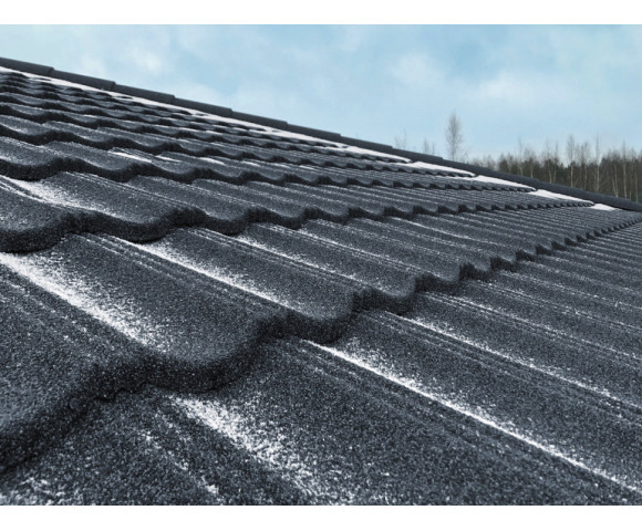 Композитная черепица Gerard Heritage Dark Silver