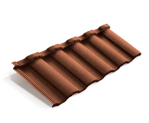 Композитная черепица Metrotile MetroRoman Терракотовый