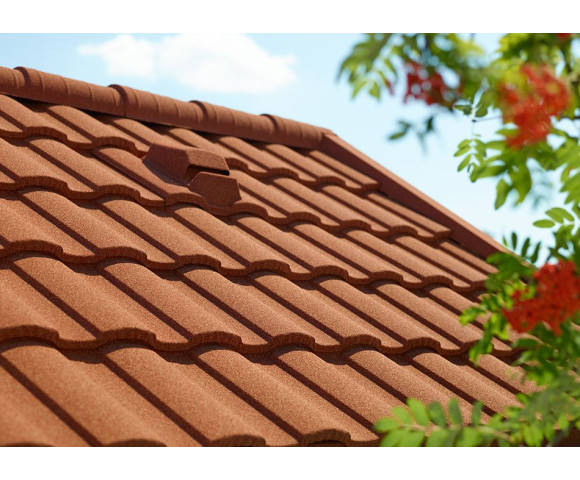 Композитная черепица Metrotile MetroRoman Терракотовый