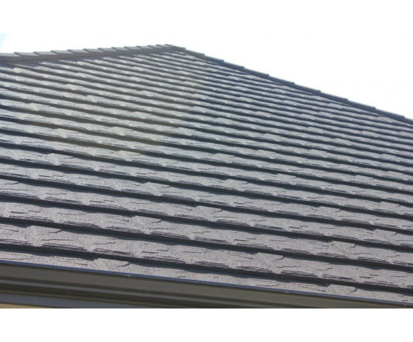 Композитная черепица Gerard Slate Dark silver