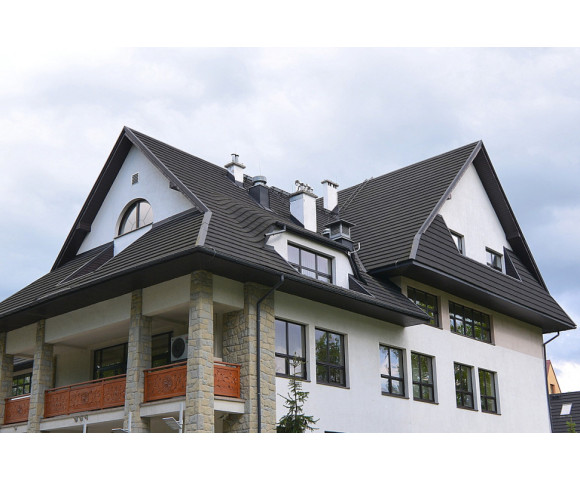 Композитная черепица Gerard Shake Charcoal