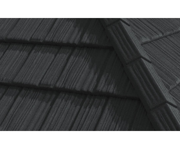 Композитная черепица Gerard Shake Charcoal