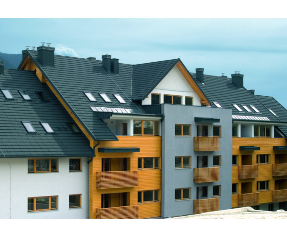 Композитная черепица Gerard Shake Charcoal