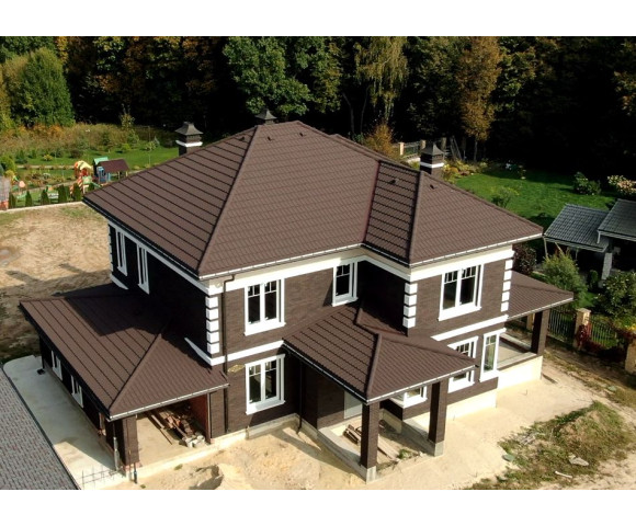 Композитная черепица Metrotile Mistral Айрон-барк