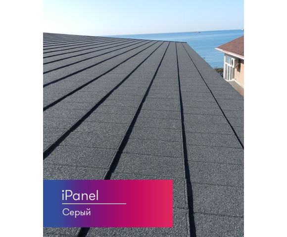 Композитная черепица Metrotile iPanel Серый