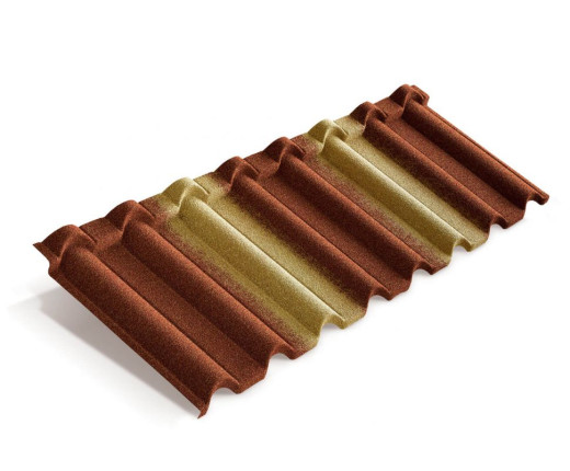 Композитная черепица Metrotile MetroGallo Терракотово-желтый