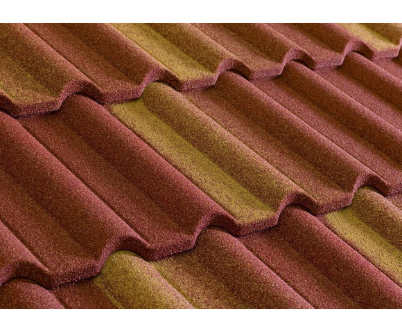 Композитная черепица Metrotile MetroGallo Терракотово-желтый