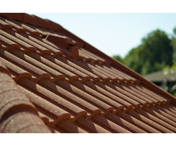 Композитная черепица Metrotile MetroRoman Кофе